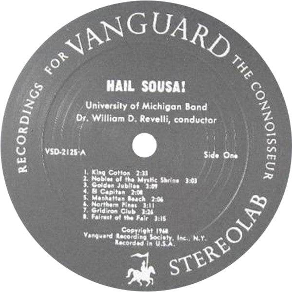 University Of Michigan Band - Hail, Sousa!