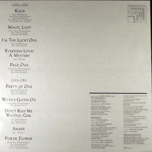 Tim Weisberg - Party Of One