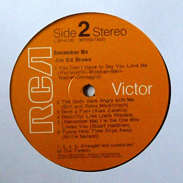 Jim Ed Brown - Remember Me