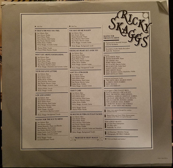 Waitin' For The Sun To Shine - secondary