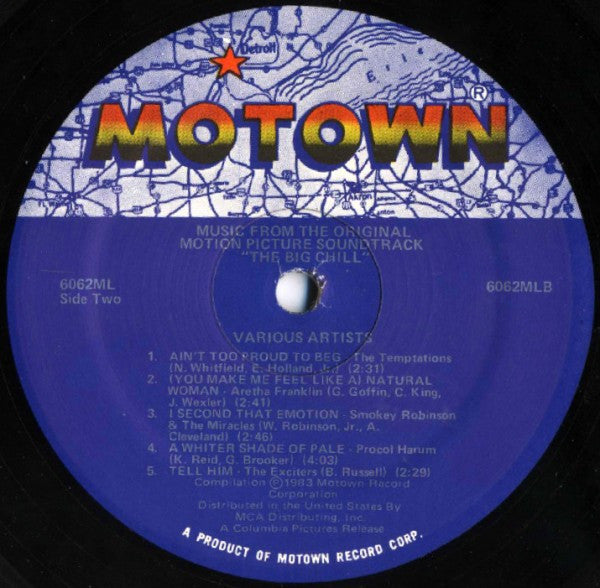 The Big Chill (Original Motion Picture Soundtrack) - secondary