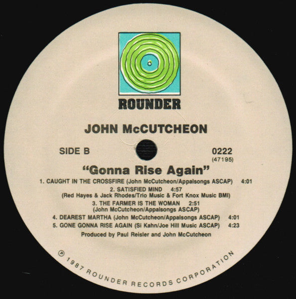 John McCutcheon - Gonna Rise Again