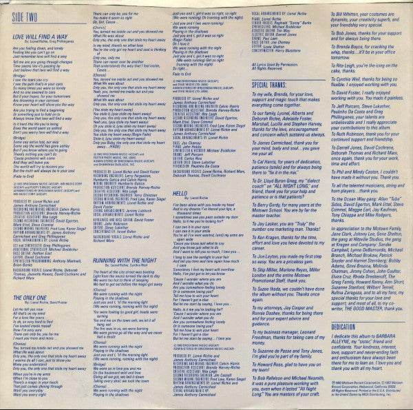 Can't Slow Down - secondary