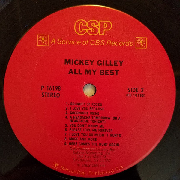 Mickey Gilley - All My Best