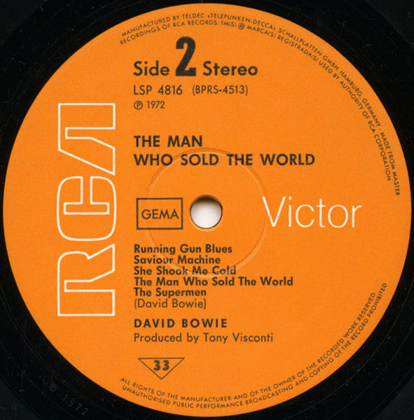 The Man Who Sold The World - secondary