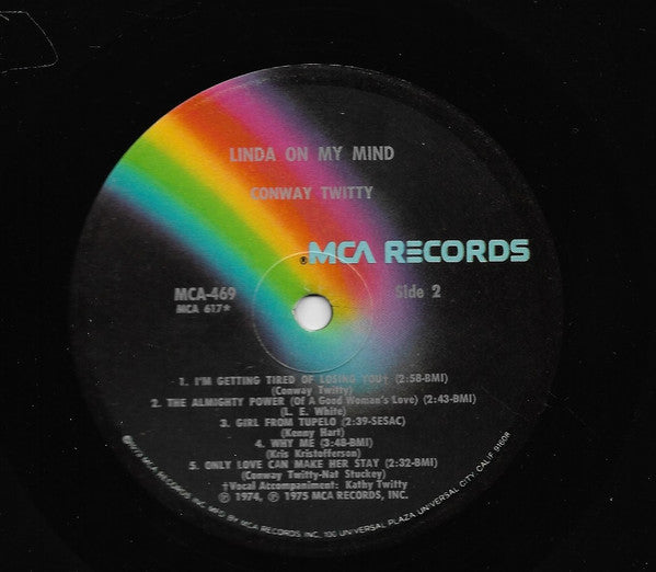 Conway Twitty - Linda On My Mind