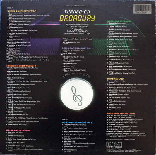 Turned-On Broadway - secondary