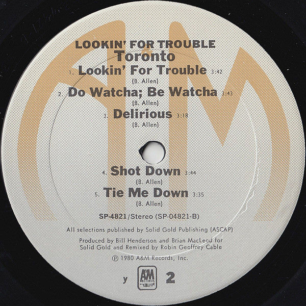 Lookin' For Trouble - secondary