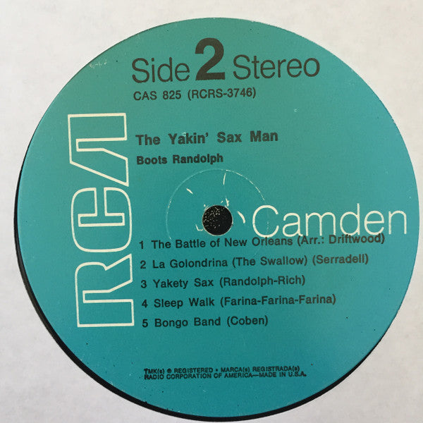 The Yakin' Sax Man - secondary