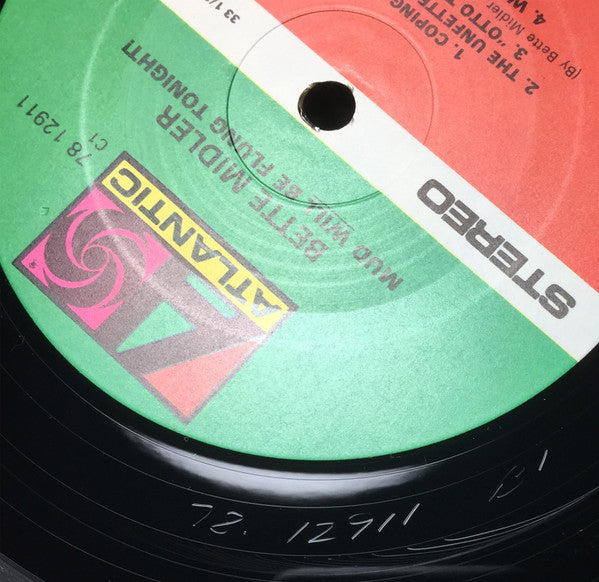 Bette Midler - Mud Will Be Flung Tonight!