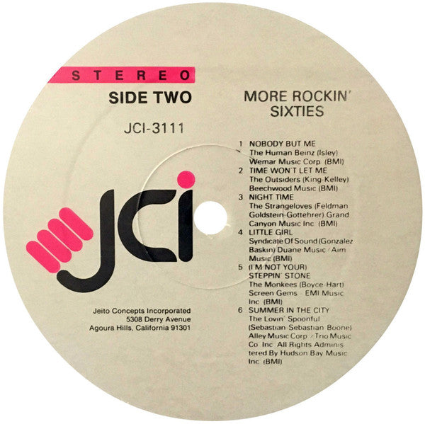 More Rockin' Sixties - secondary