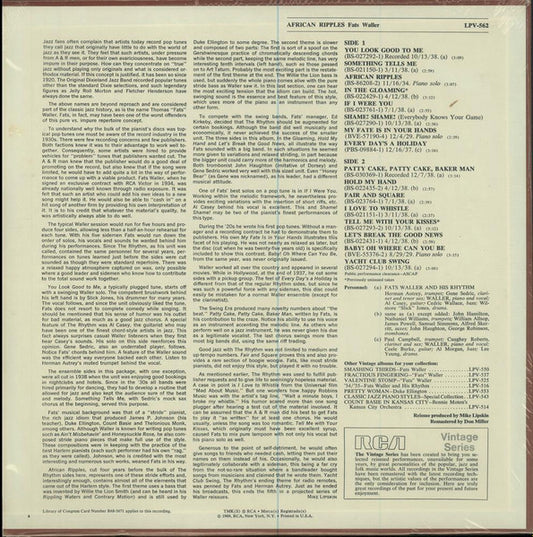 African Ripples - secondary