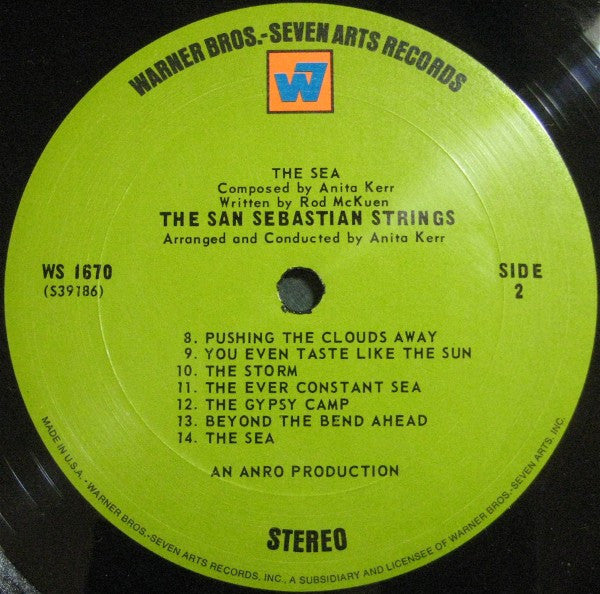 Anita Kerr, Rod McKuen, The San Sebastian Strings - The Sea