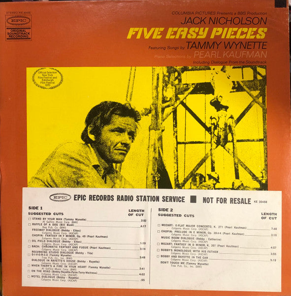 Five Easy Pieces (Original Soundtrack Recording) - secondary