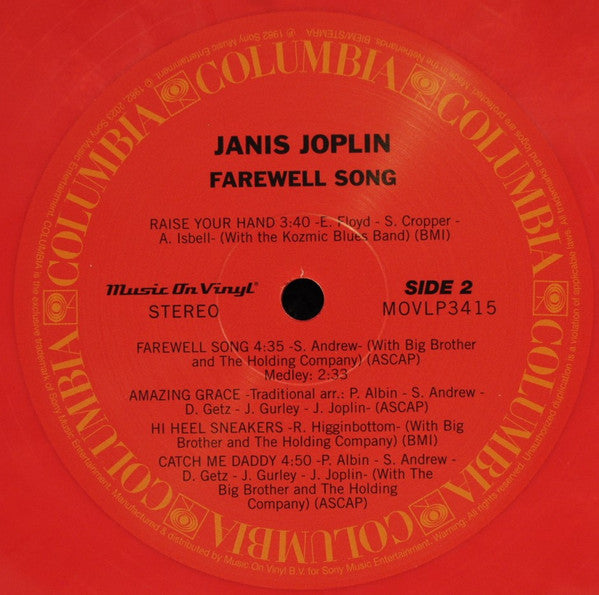 Farewell Song - secondary