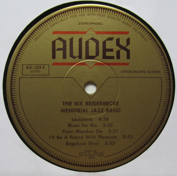 The Bix Beiderbecke Memorial Jazz Band - secondary