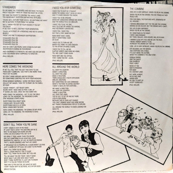 This Is The Modern World - secondary