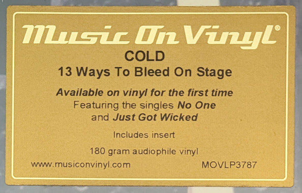 13 Ways To Bleed On Stage - secondary