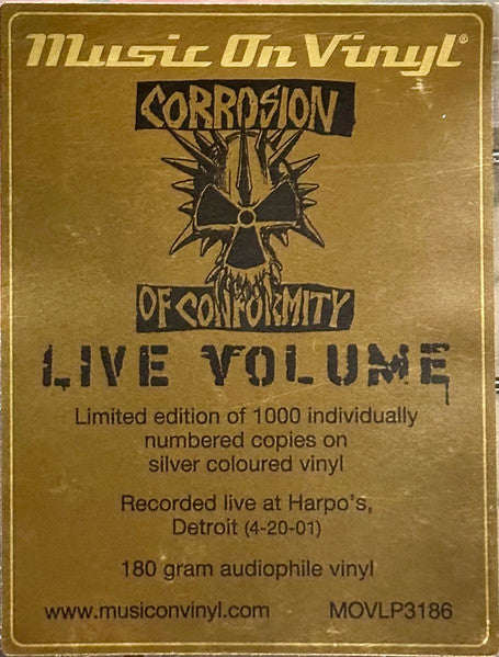 Live Volume - secondary