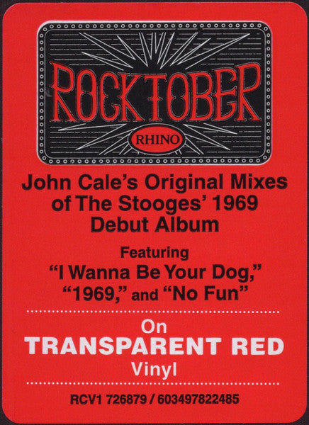 The Stooges (John Cale Mix) - secondary