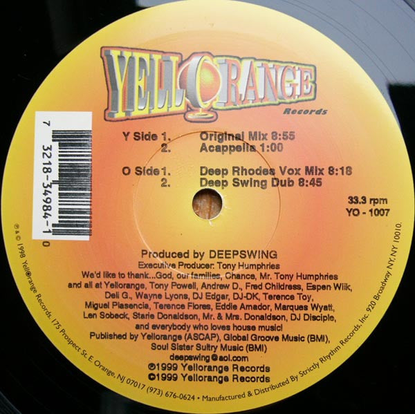 12" Single: Sunkids, Chance - Rescue Me
