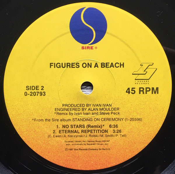 12" Single: Figures On A Beach - No Stars