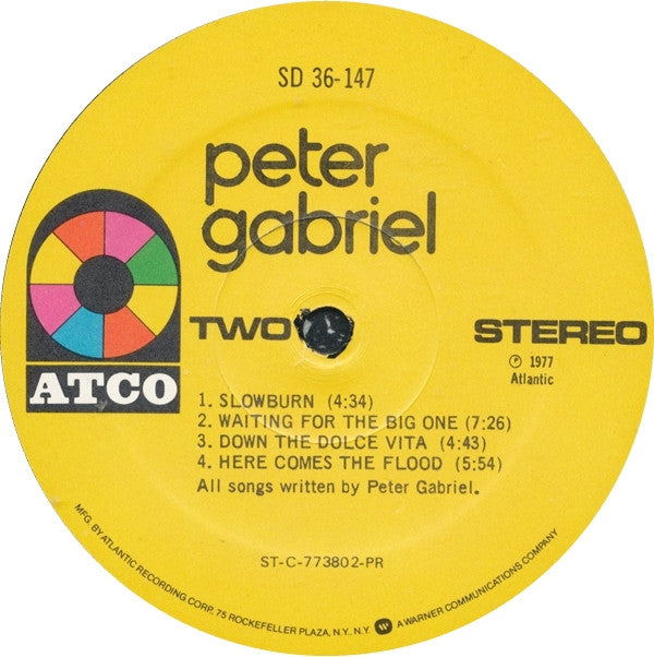 Peter Gabriel - Peter Gabriel