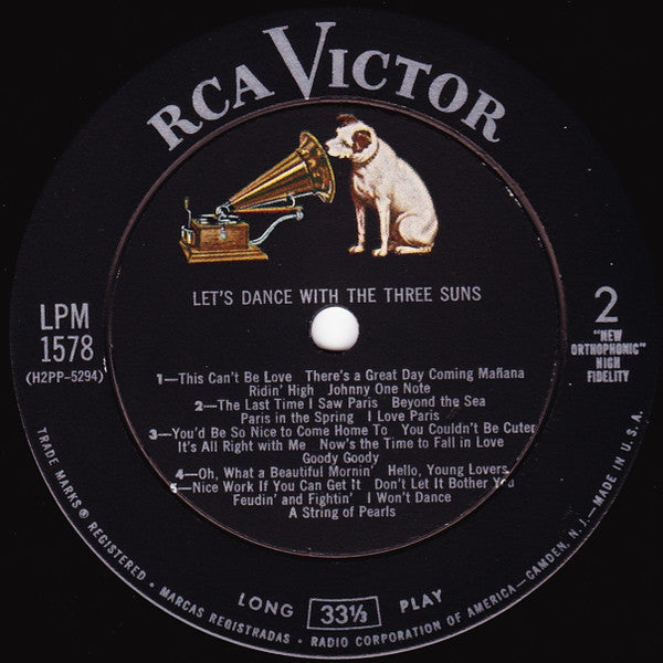 The Three Suns - Let's Dance With The Three Suns