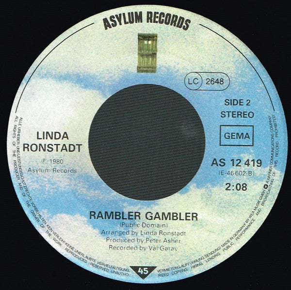 7" Single: Linda Ronstadt - How Do I Make You