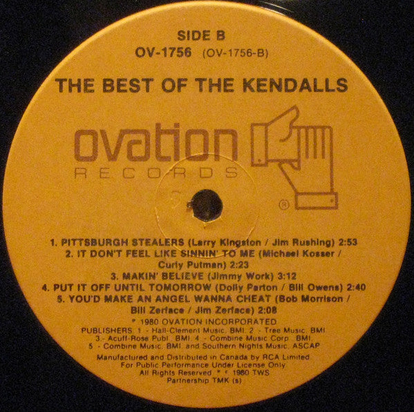 The Kendalls - The Best Of The Kendalls