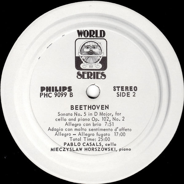 Ludwig van Beethoven, Pablo Casals - Beethoven Cello Sonatas Nos 2 & 5