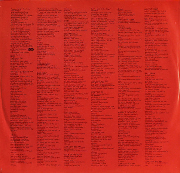 Eddie Money - Where's The Party?