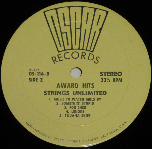 Strings Unlimited - Award Hits
