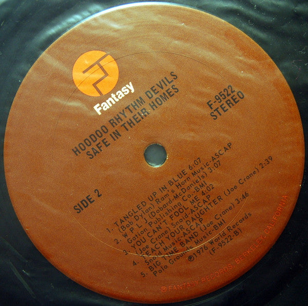 Hoodoo Rhythm Devils - Safe In Their Homes