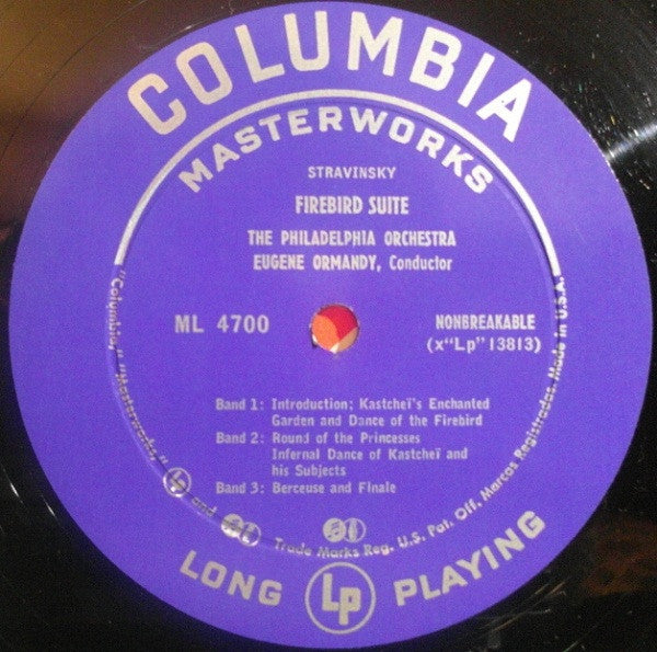 Modest Mussorgsky, Maurice Ravel, Igor Stravinsky, The Philadelphia Orchestra, Eugene Ormandy - Pictures At An Exhibition / Firebird Suite