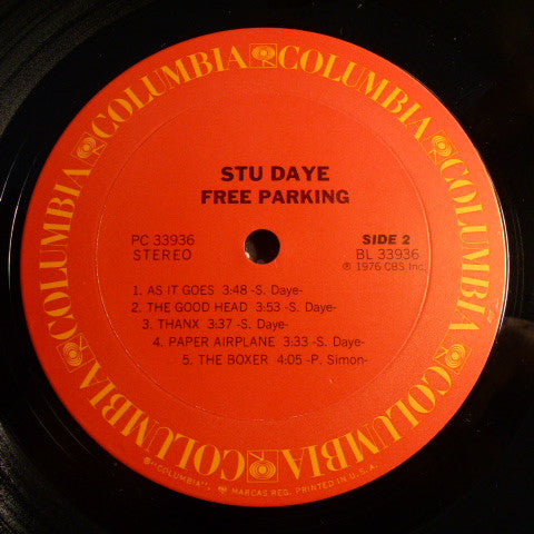 Stu Daye - Free Parking