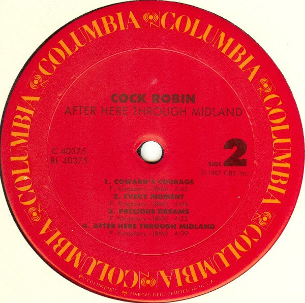 Cock Robin - After Here Through Midland