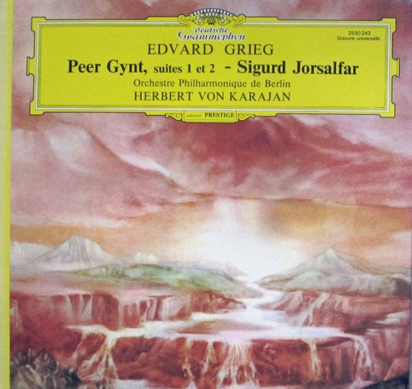 Edvard Grieg, Berliner Philharmoniker, Herbert von Karajan - Peer Gynt, Suites 1 Et 2 • Sigurd Jorsalfar