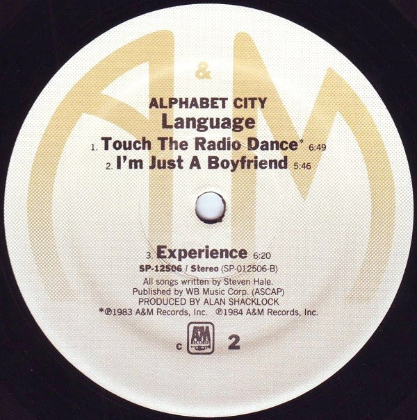 Language - Alphabet City