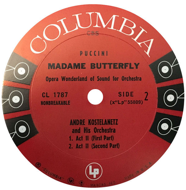 André Kostelanetz And His Orchestra - Puccini: Madame Butterfly