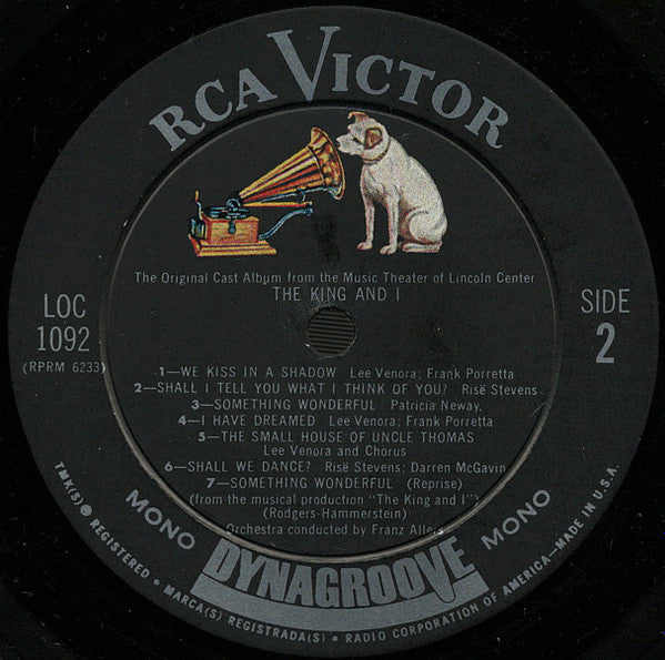 Music Theater Of Lincoln Center - The King And I - An Original Cast Album