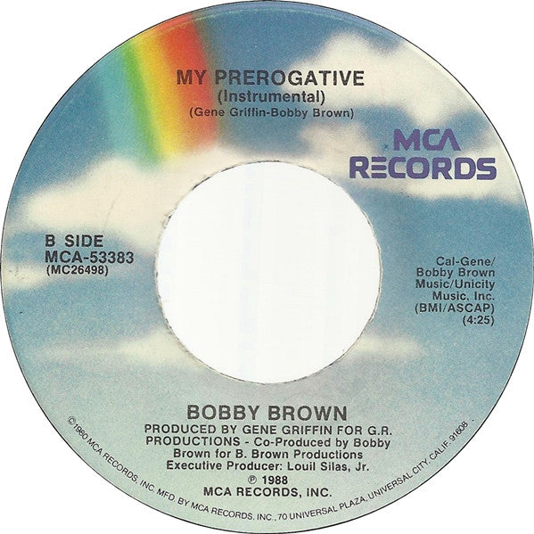7" Single: Bobby Brown - My Prerogative
