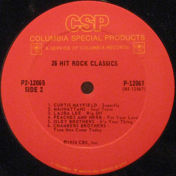 Various - 26 Hit Rock Classics
