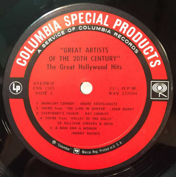 Various - The Great Hollywood Hits