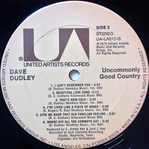 Dave Dudley - Uncommonly Good Country