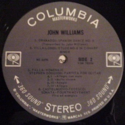 John Williams - Virtuoso Music For Guitar