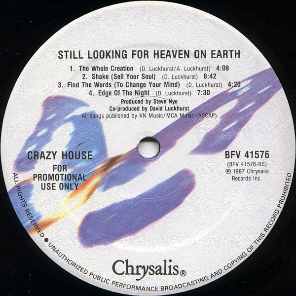 Crazy House - Still Looking For Heaven On Earth