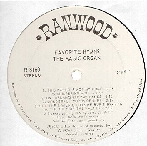 The Magic Organ - Favorite Hymns