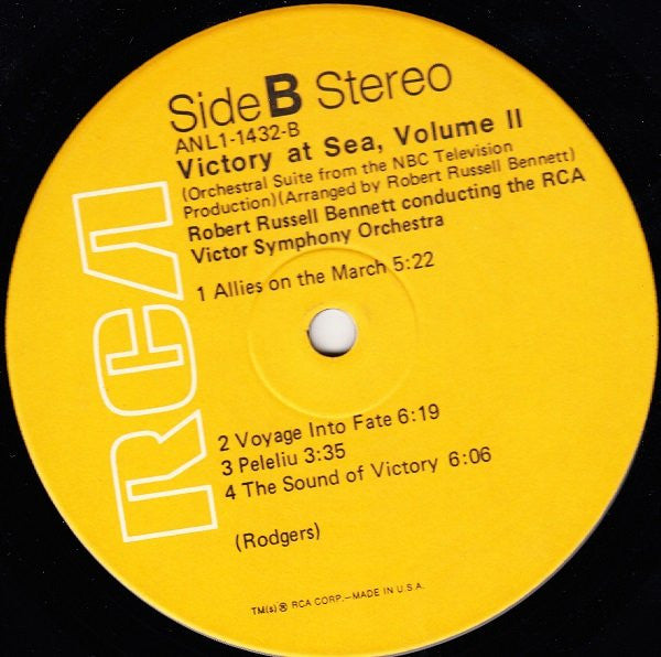 Richard Rodgers, RCA Victor Symphony Orchestra, Robert Russell Bennett - Victory At Sea Volume II