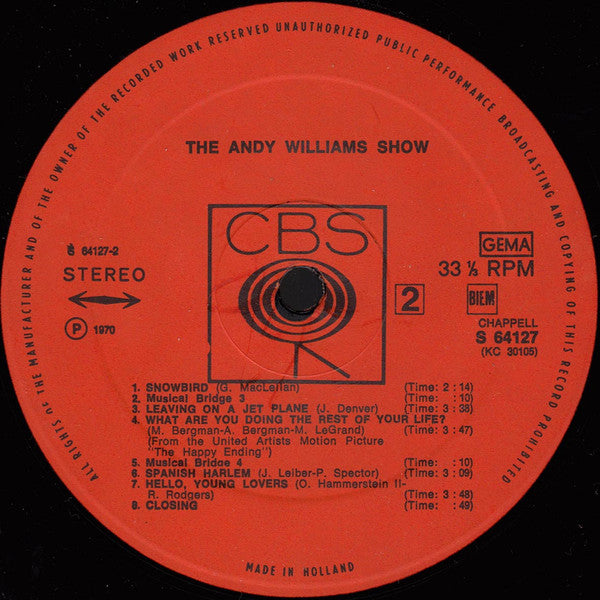 Andy Williams - The Andy Williams Show